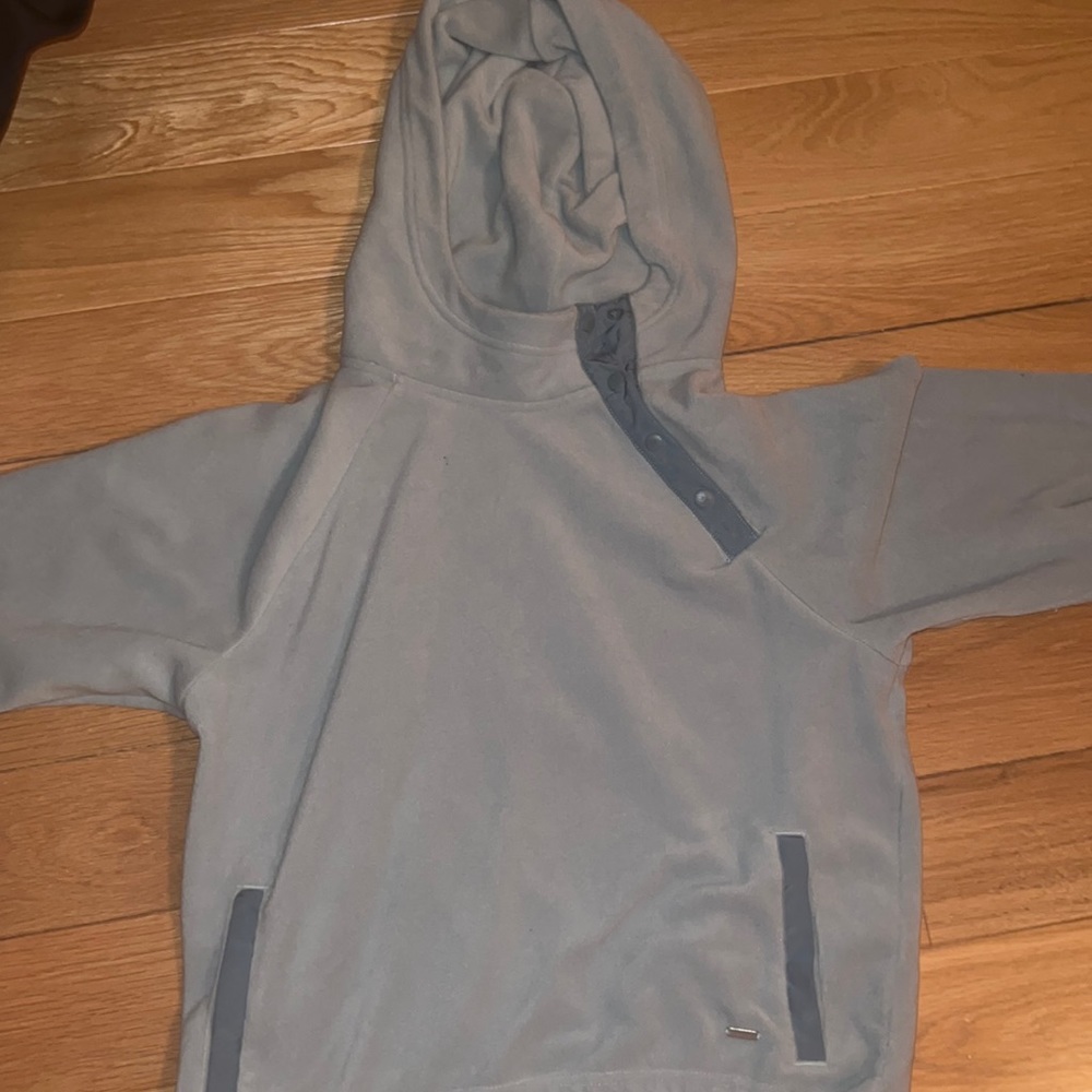 fleece hoodie
